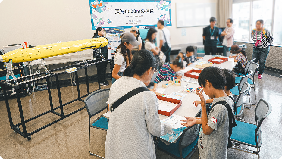 深海6000mの探検