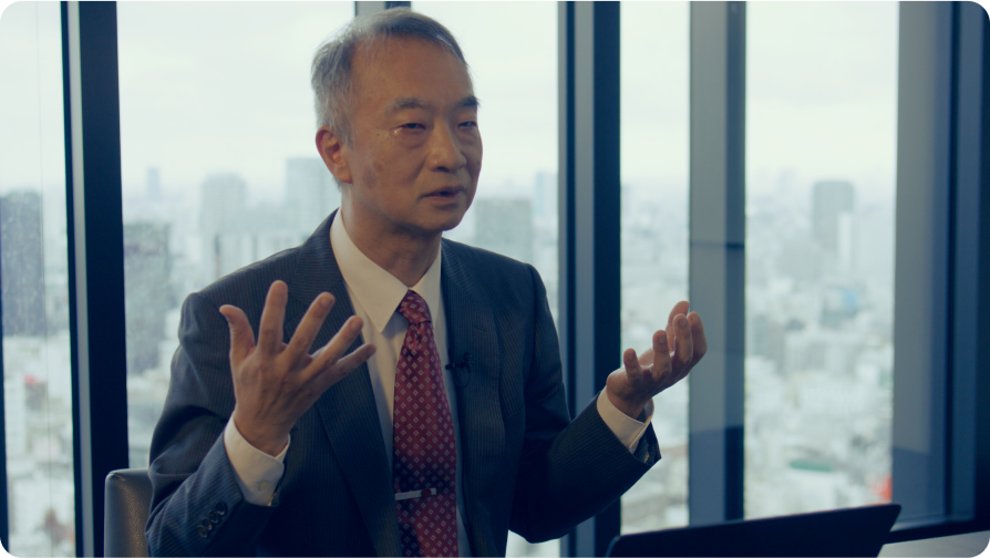 課題テーマ「サーキュラーエコノミーシステムの構築」について語る伊藤 耕三さん