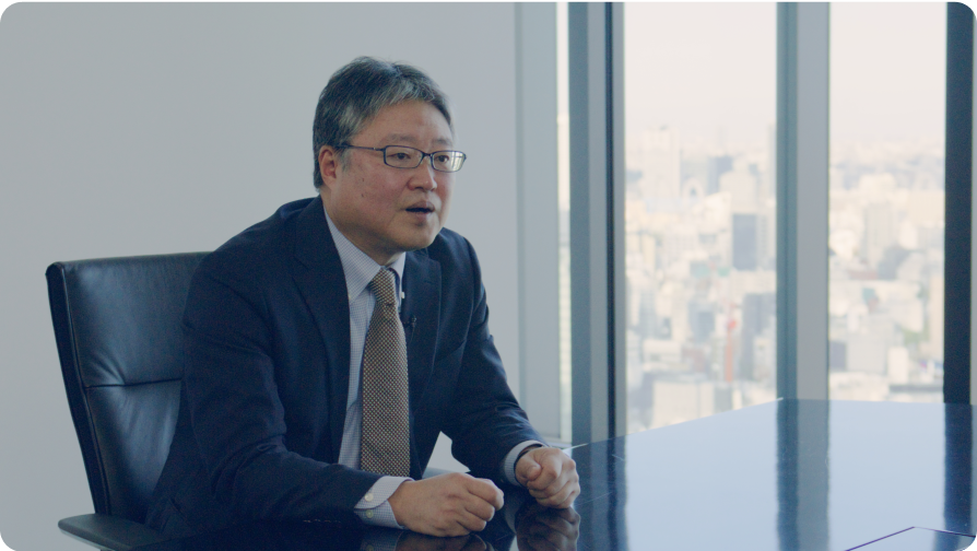 課題テーマ「先進的量子技術基盤の社会課題への応用促進」について語る寒川 哲臣さん